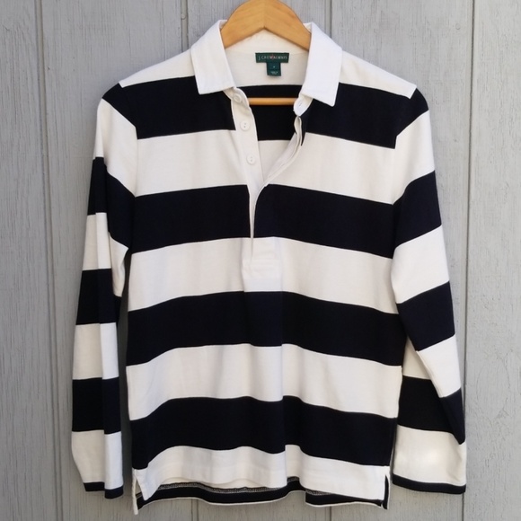 J. Crew Tops - J. Crew Always Long Sleeve Polo